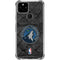 NBA Minnesota Timberwolves Dark Rust Google Pixel 5 Clear Case